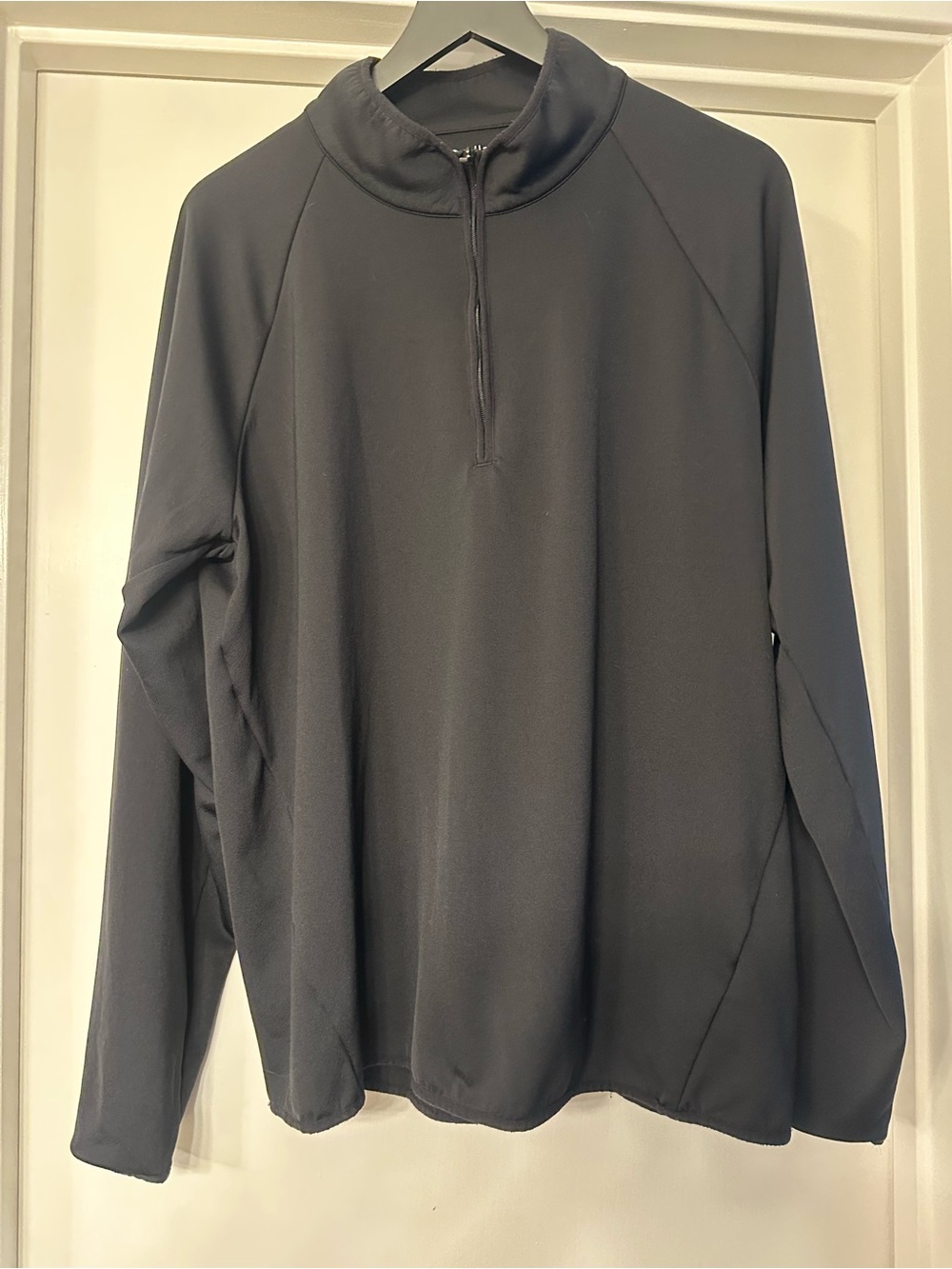 Zella Men's Black Half-Zip Performance Pullover